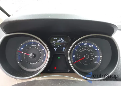 2013 Hyundai Elantra Gls/Limited из США, поврежденный, VIN KMHDH4AE6DU535775